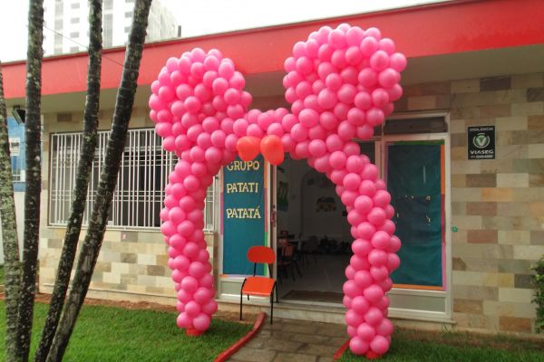 Arco Orelha da Minnie Rosa